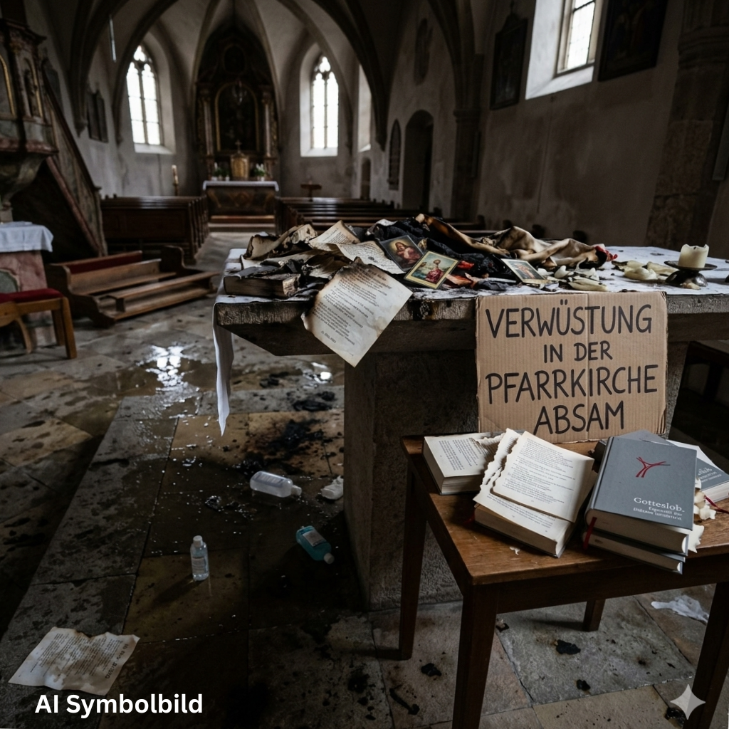 Bild zu Kirche in Tirol verwüstet